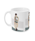 “Woman walking” athletics mug to personalize