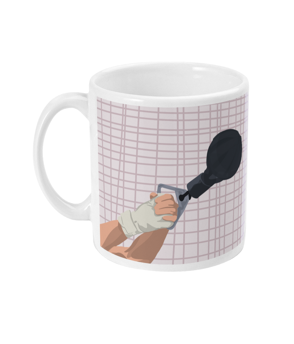 “Hammer Throw” athletics mug to personalize