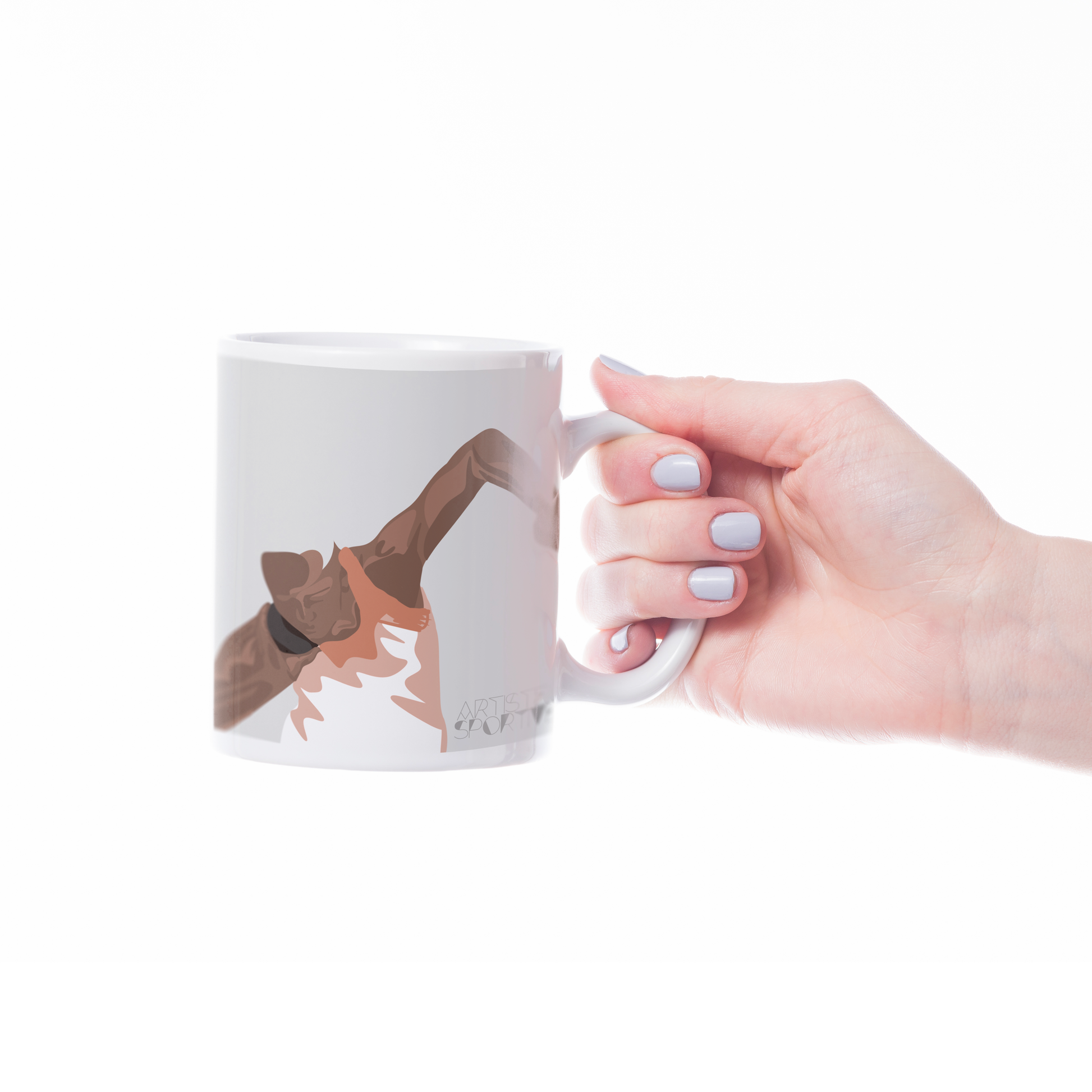 Tasse | Mug | Athlétisme LANCER POIDS | Personnalisable | Artiste Tasse | Mug | Athlétisme LANCER POIDS | Personnalisable | Artiste
