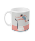 Tasse ou mug athlétisme "Saut haie femme" - Personnalisable