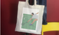 Tote bag ou sac "Joueur de badminton "