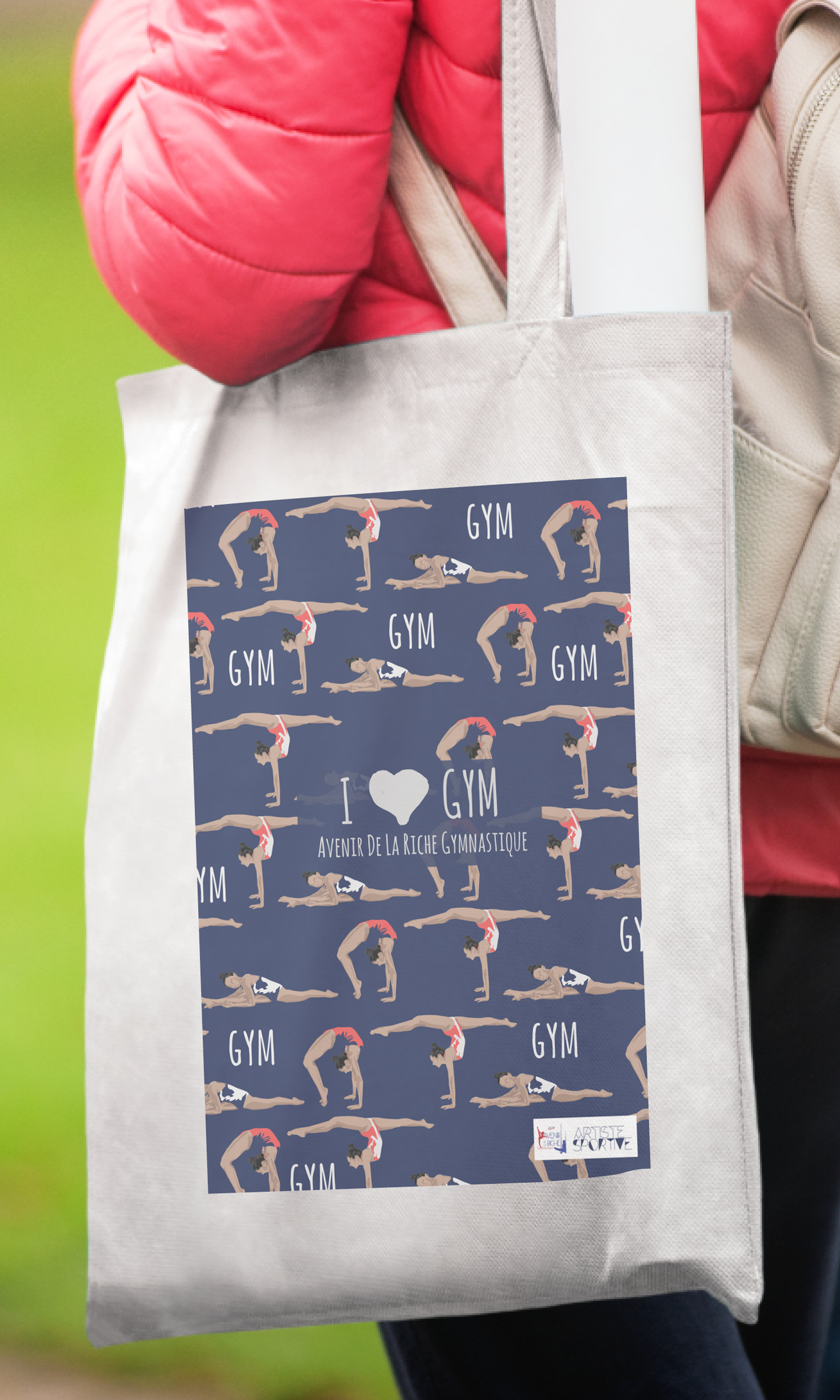 Tote bag ou sac 'Gym La Riche'